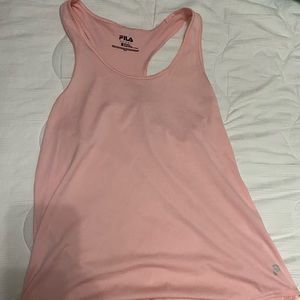 pink racer athletic tank top (size M)